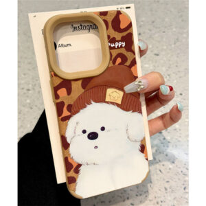 White Dog iPhone Case